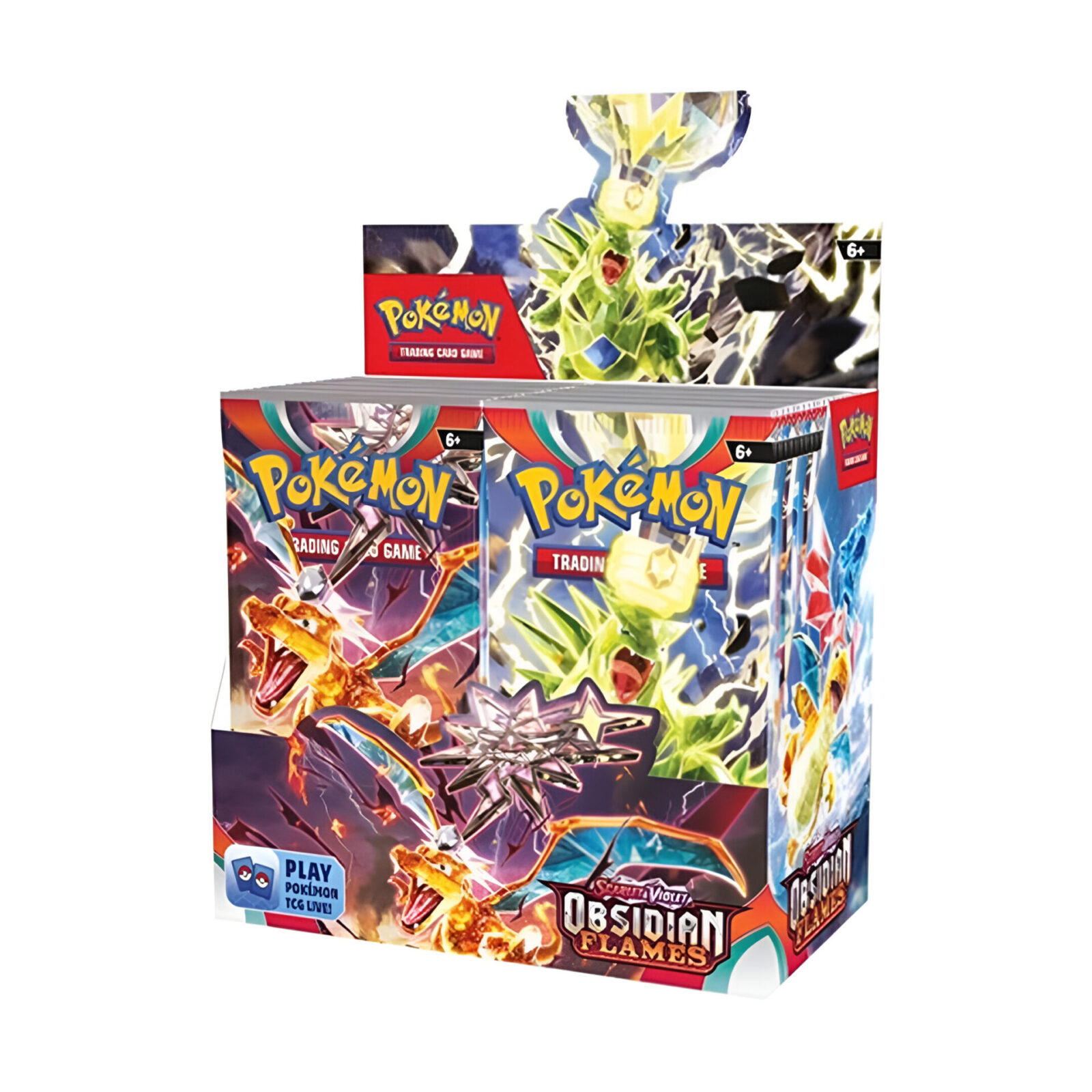 Pokemon TCG: Scarlet & Violet 3 Obsidian Flames – Booster Display (36 Packs)