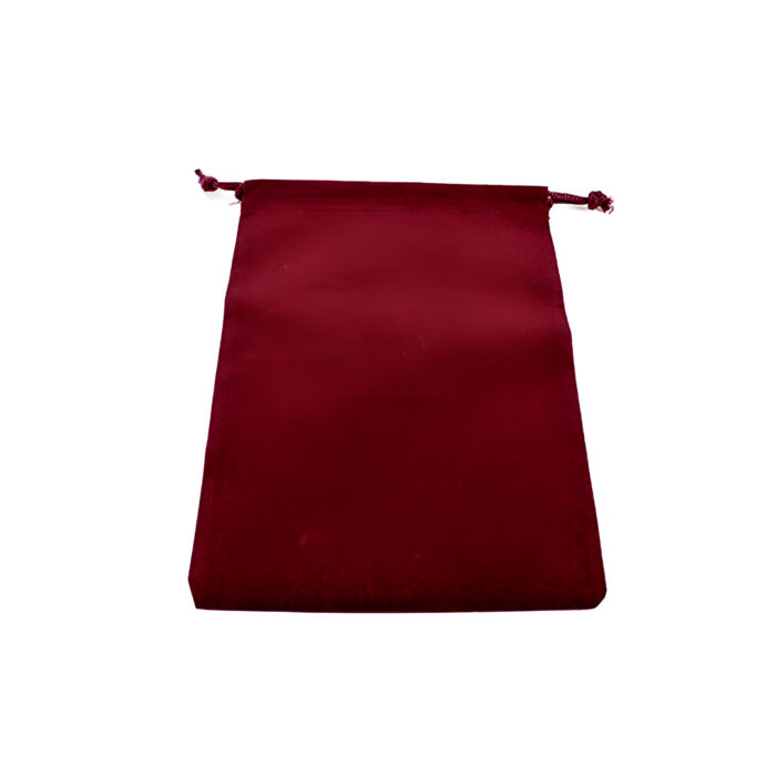 Chessex – Large Suedecloth Dice Bag – Burgundy