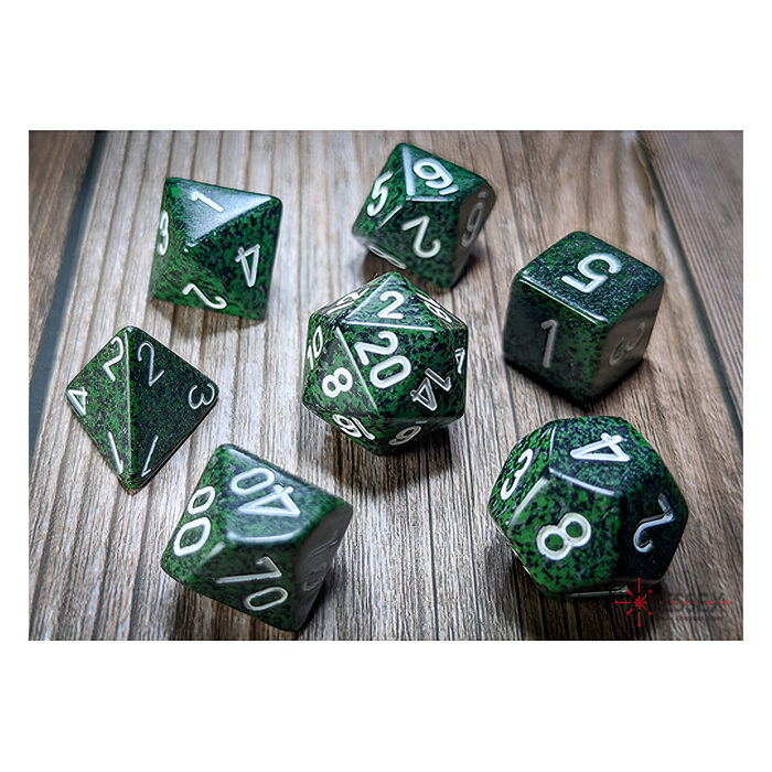 Chessex – Speckled Polyhedral 7 Dice Set – Recon