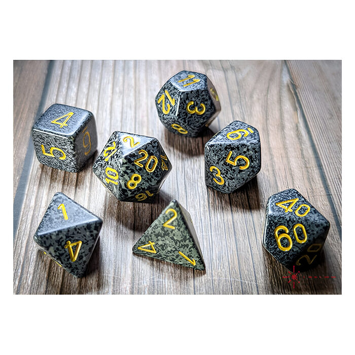 Chessex – Speckled Polyhedral 7 Dice Set – Urban Camo