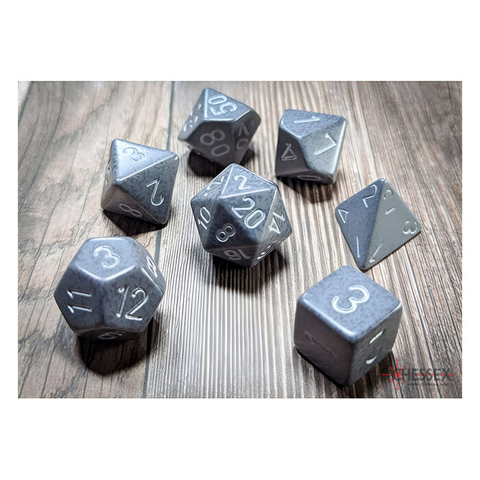 Chessex – Speckled Polyhedral 7 Dice Set – Hi-Tech