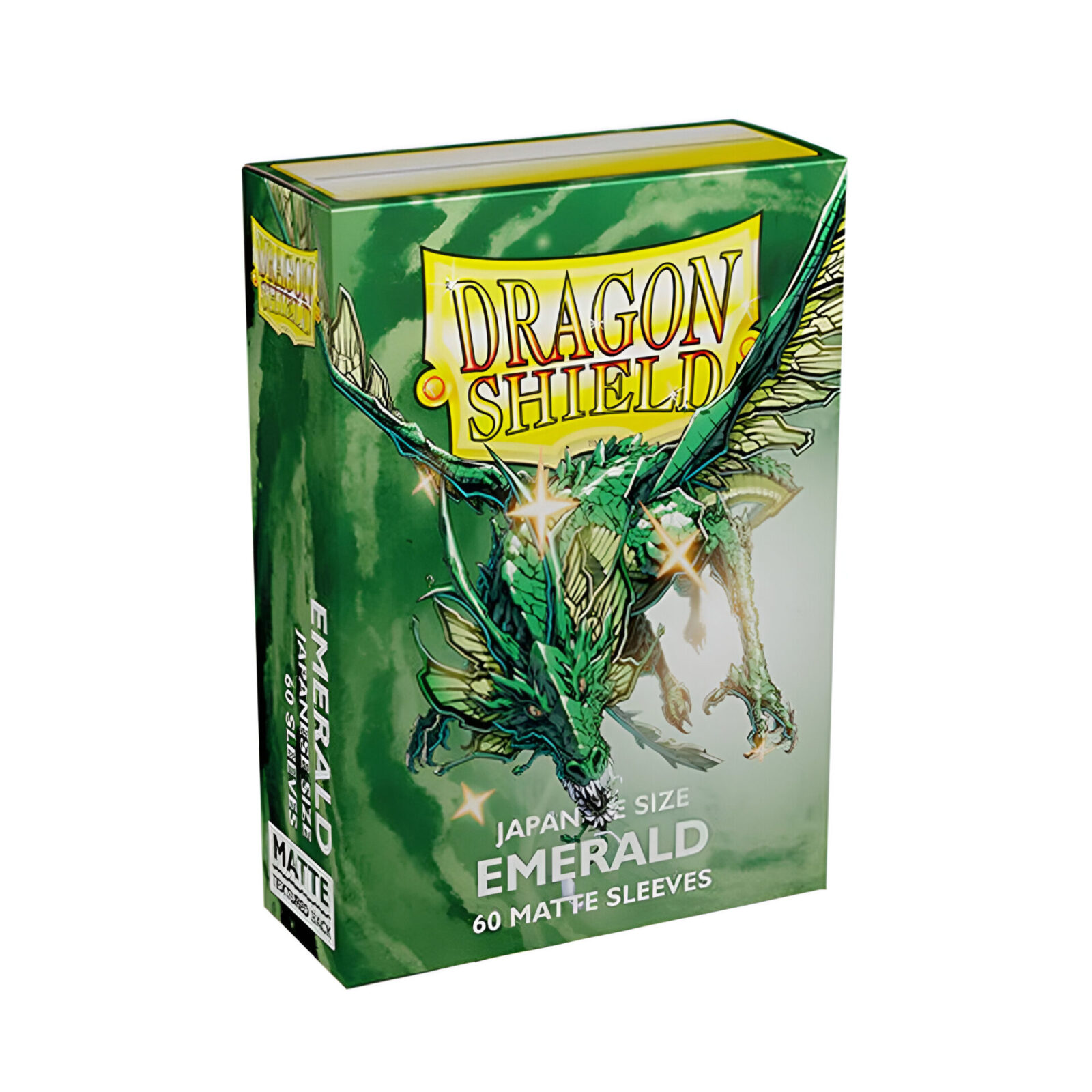 Dragon Shield – Matte Japanese Size Sleeves 60pk – Limited Edition Emerald (10 Packs)