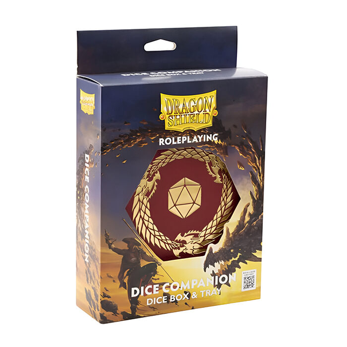 Dragon Shield – Dice Companion – Blood Red