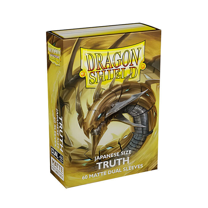 Dragon Shield – Dual Matte Japanese Size Sleeves 60pk – Truth (10 Packs)