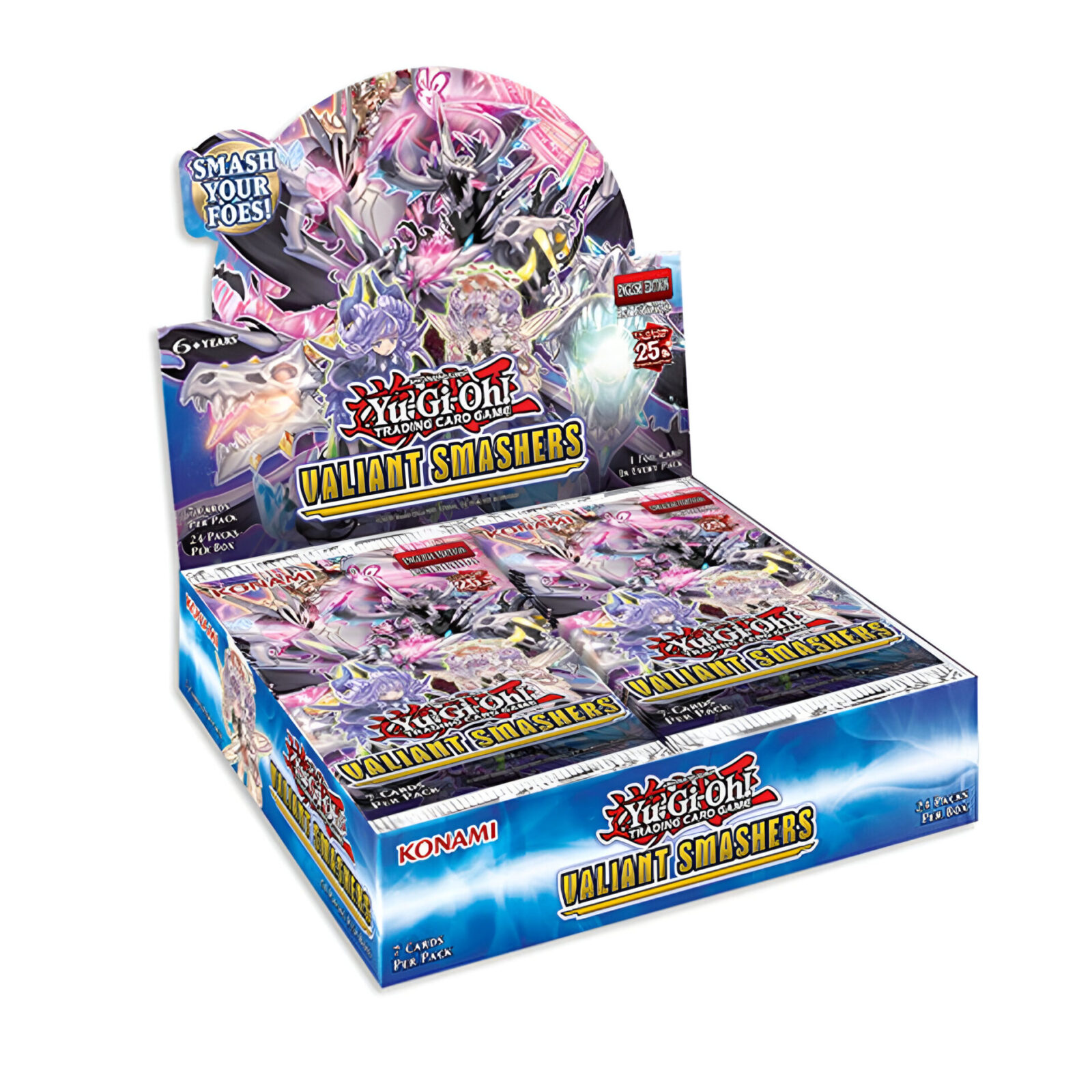 Yu-Gi-Oh! TCG: Valiant Smashers Booster (24 Packs)