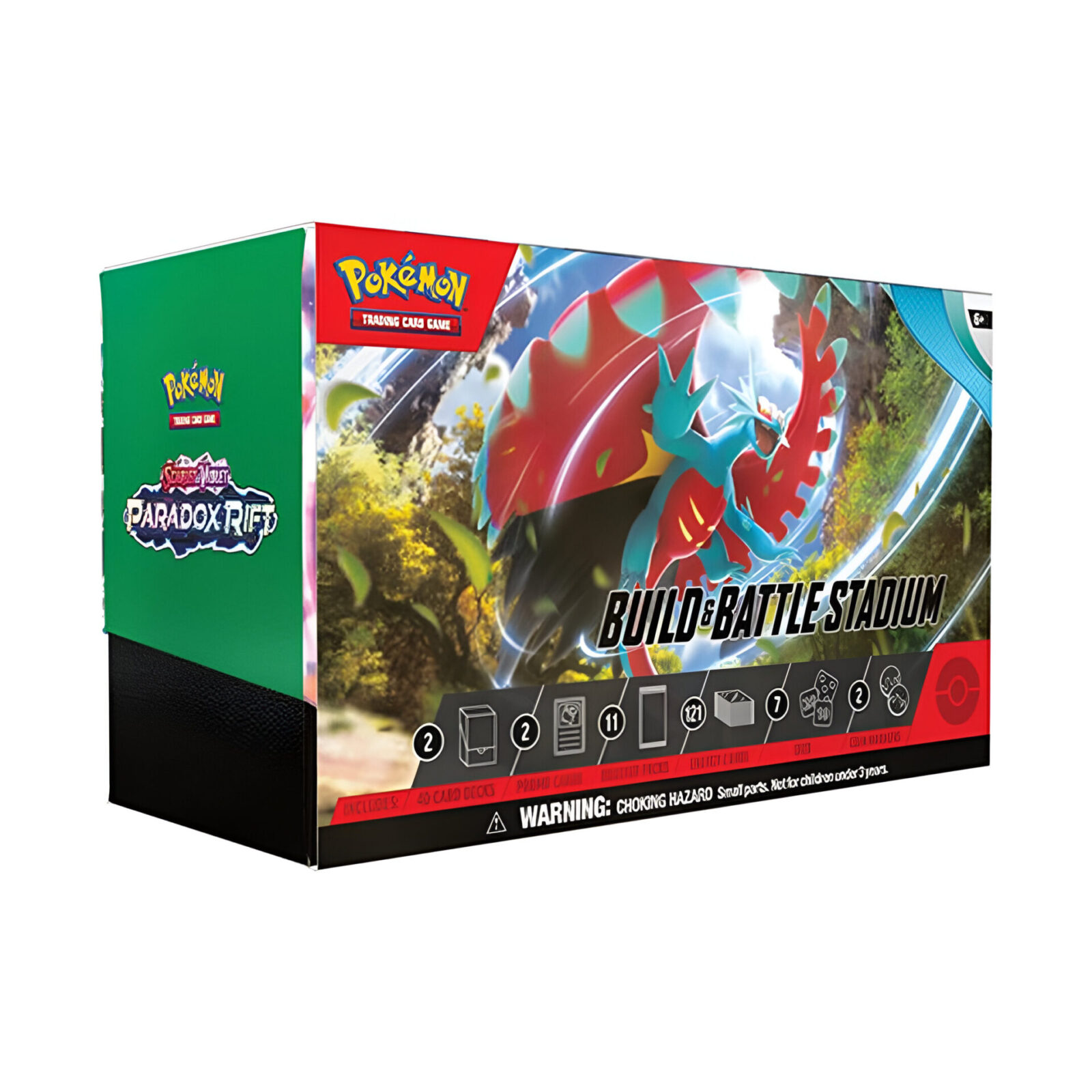 Pokemon TCG: Scarlet & Violet 4 Paradox Rift – Build & Battle Stadium