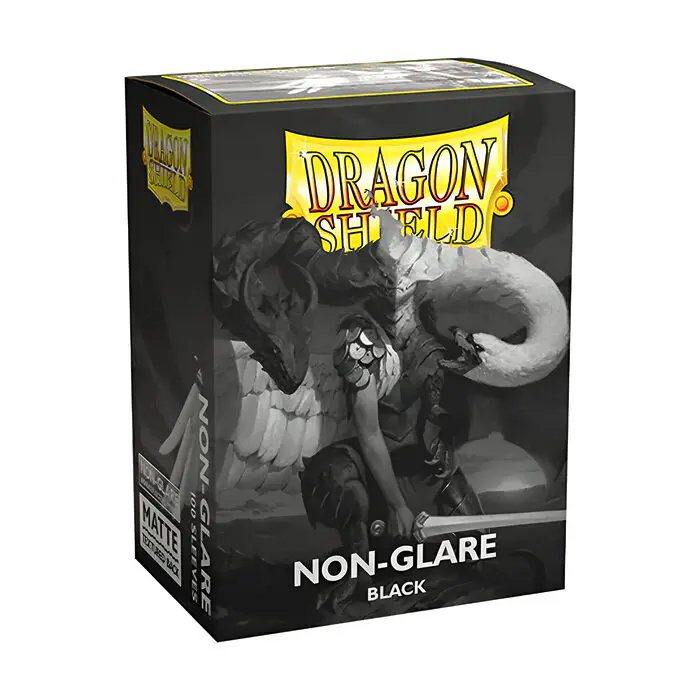 Dragon Shield – Matte Standard Size Sleeves 100pk – Non-Glare Black (10 Packs) 3