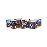 Fanroll – 16mm Acrylic Polyhedral Dice Set: Stardust Galaxy