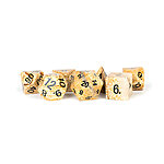 Fanroll – Mystic Mines Gemstone Stone Poly 16mm Dice Set – Picture Jasper