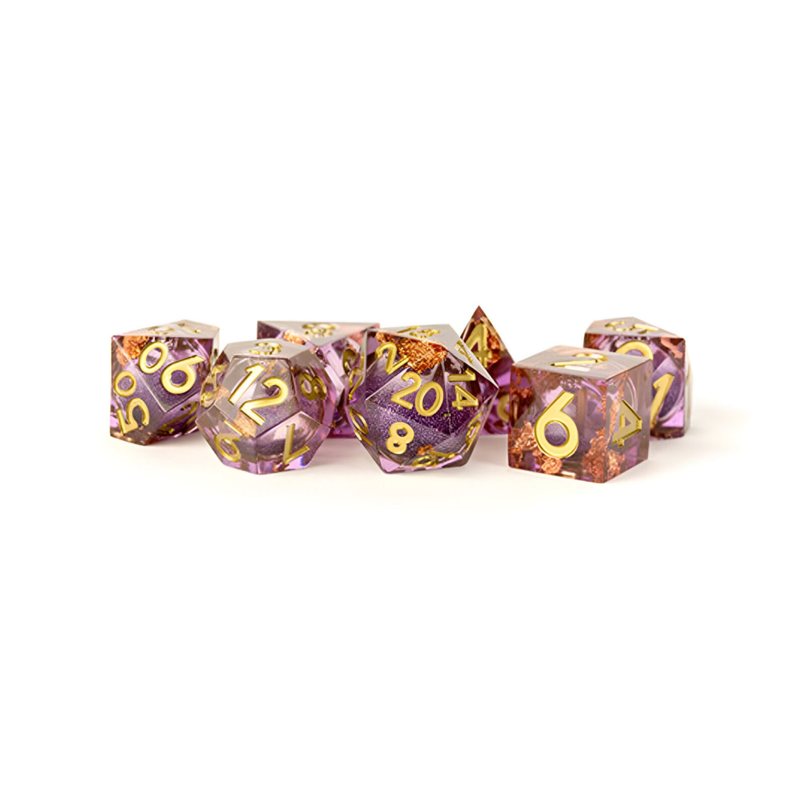 Fanroll – Aether Abstract Liquid Core Dice Set