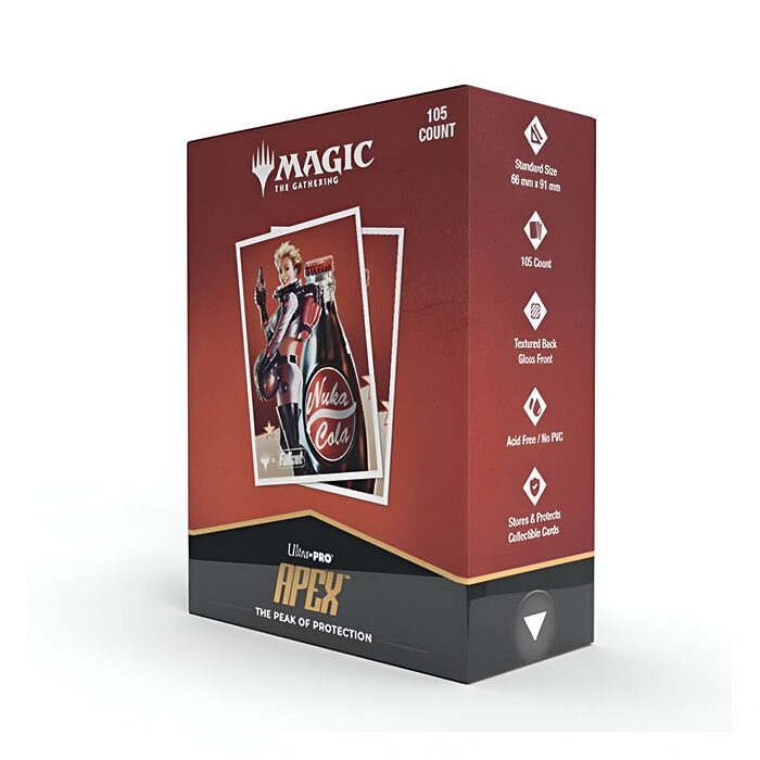 Ultra Pro – Magic: The Gathering – 105+ Apex Sleeves – Fallout