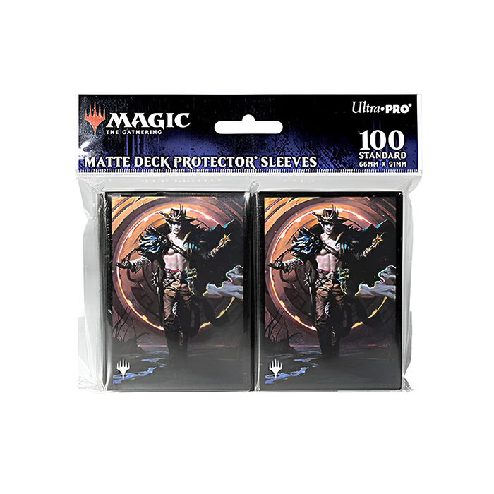 Ultra Pro – Magic: The Gathering – 100ct Sleeves Key Art 4 – Outlaws of Thunder Junction