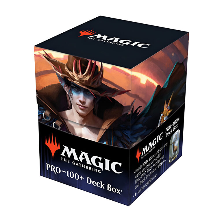 Ultra Pro – Magic: The Gathering – 100+ Deck Box Key Art 4 – Outlaws of Thunder Junction