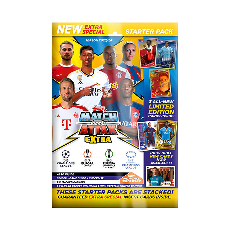 Match Attax EXTRA – UEFA Champions League 23/24 Starter Pack