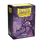 Dragon Shield – Dual Matte Art Standard Size Sleeves 100pk – Limited Edition Metallic Soul Purple (10 Packs)