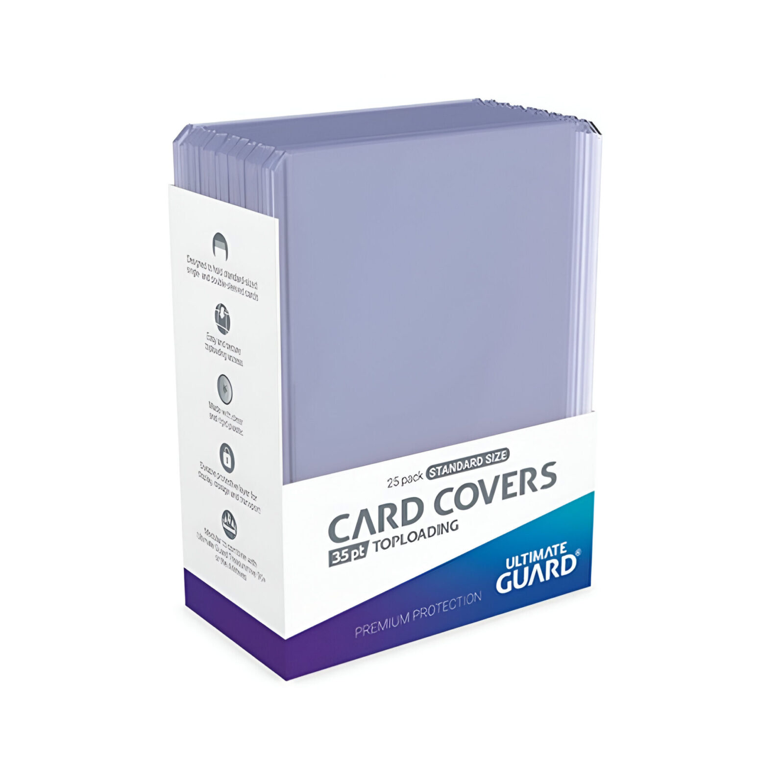 Ultimate Guard – Card Covers Toploading 35pt Clear 25 Packs