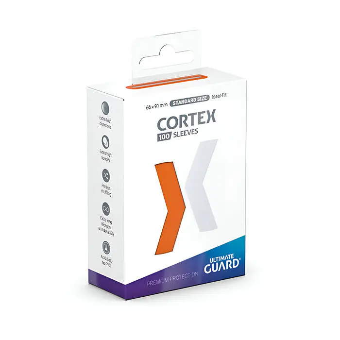 Ultimate Guard – Cortex Sleeves Standard Size – Orange 100pk 3