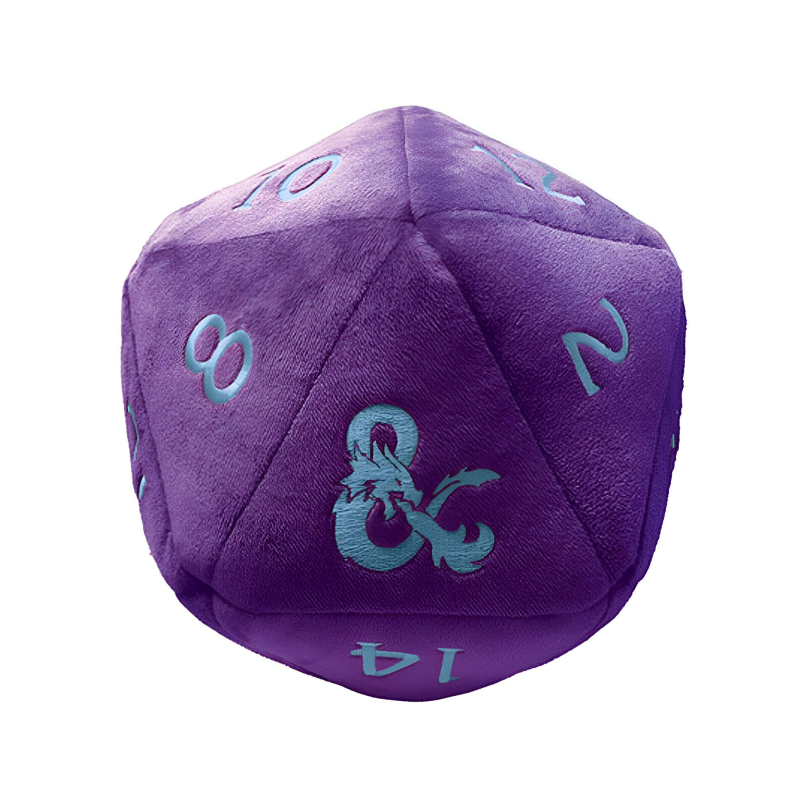 Ultra Pro – Dungeons & Dragons – Jumbo D20 Plush – Phandelver Campaign – Royal Purple and Sky Blue