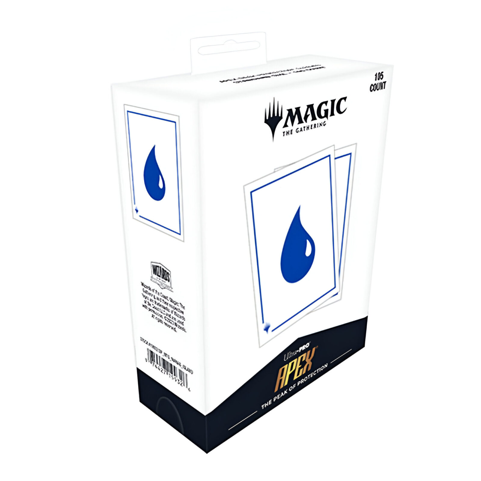 Ultra Pro – Magic: The Gathering – 100+ Apex Sleeves – The Island – Mana 8