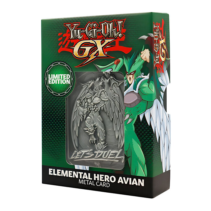 Yu-Gi-Oh! – Limited Edition Collectible Metal Ingot – Elemental Hero Avian