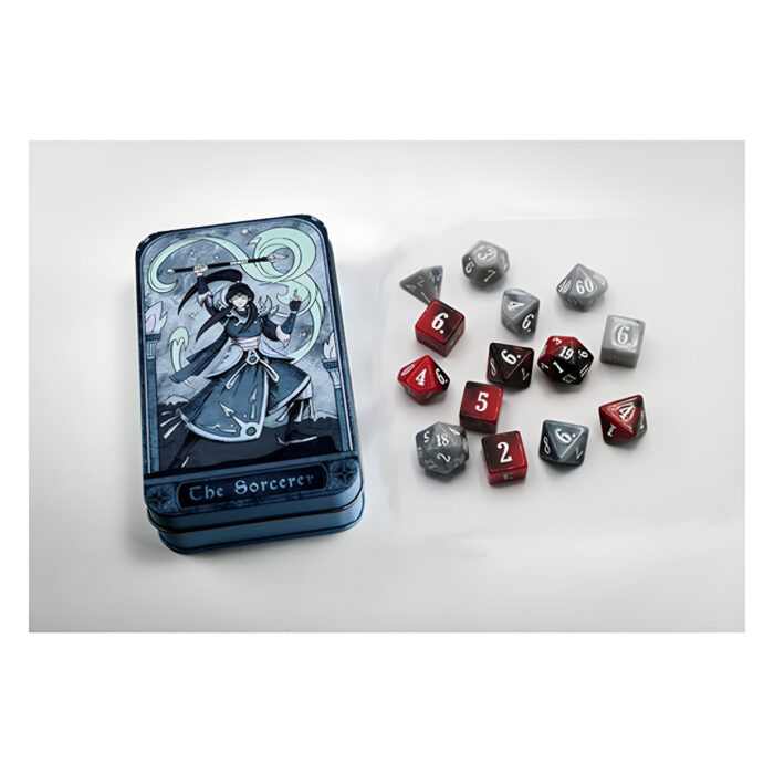 Beadle & Grimms – Character Class Dice Set in Tin – The Sorcerer