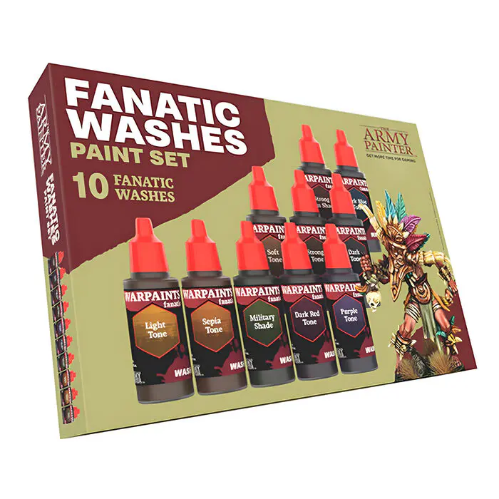 The Army Painter – Warpaints Fanatic Washes Paint Set 3