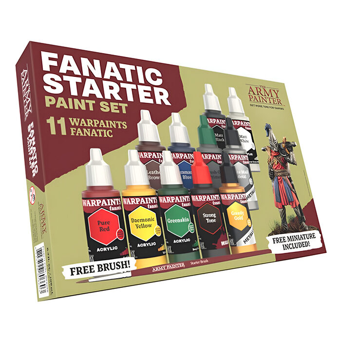 The Army Painter – Warpaints Fanatic Starter Set