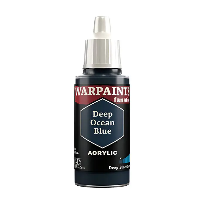The Army Painter – Warpaints Fanatic – Deep Ocean Blue 3