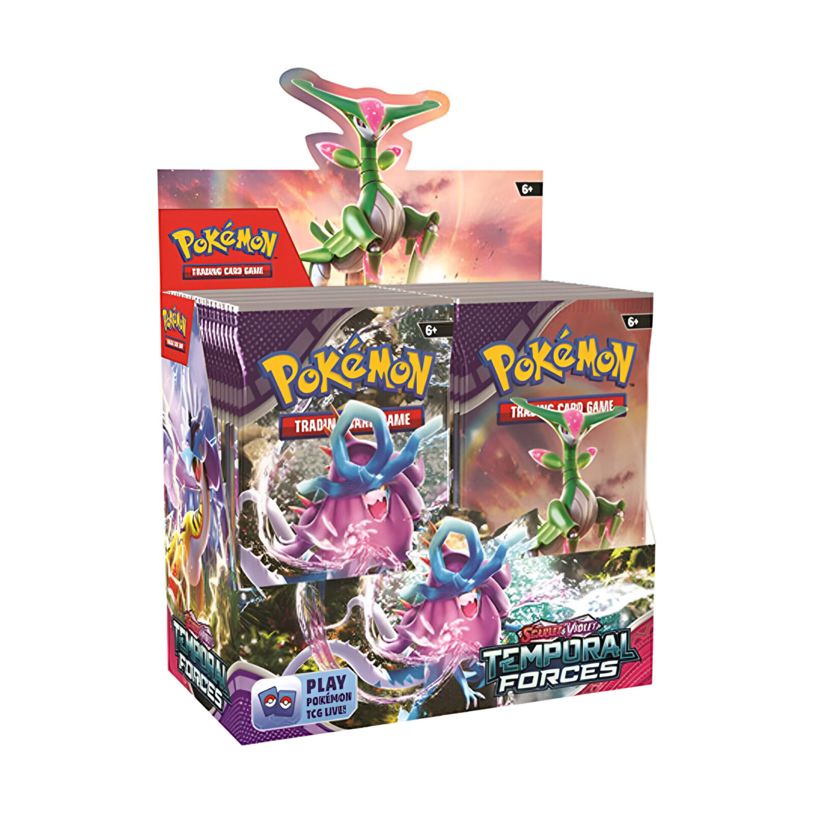 Pokemon TCG: Scarlet & Violet 5 Temporal Forces – Booster Display (36 Packs)