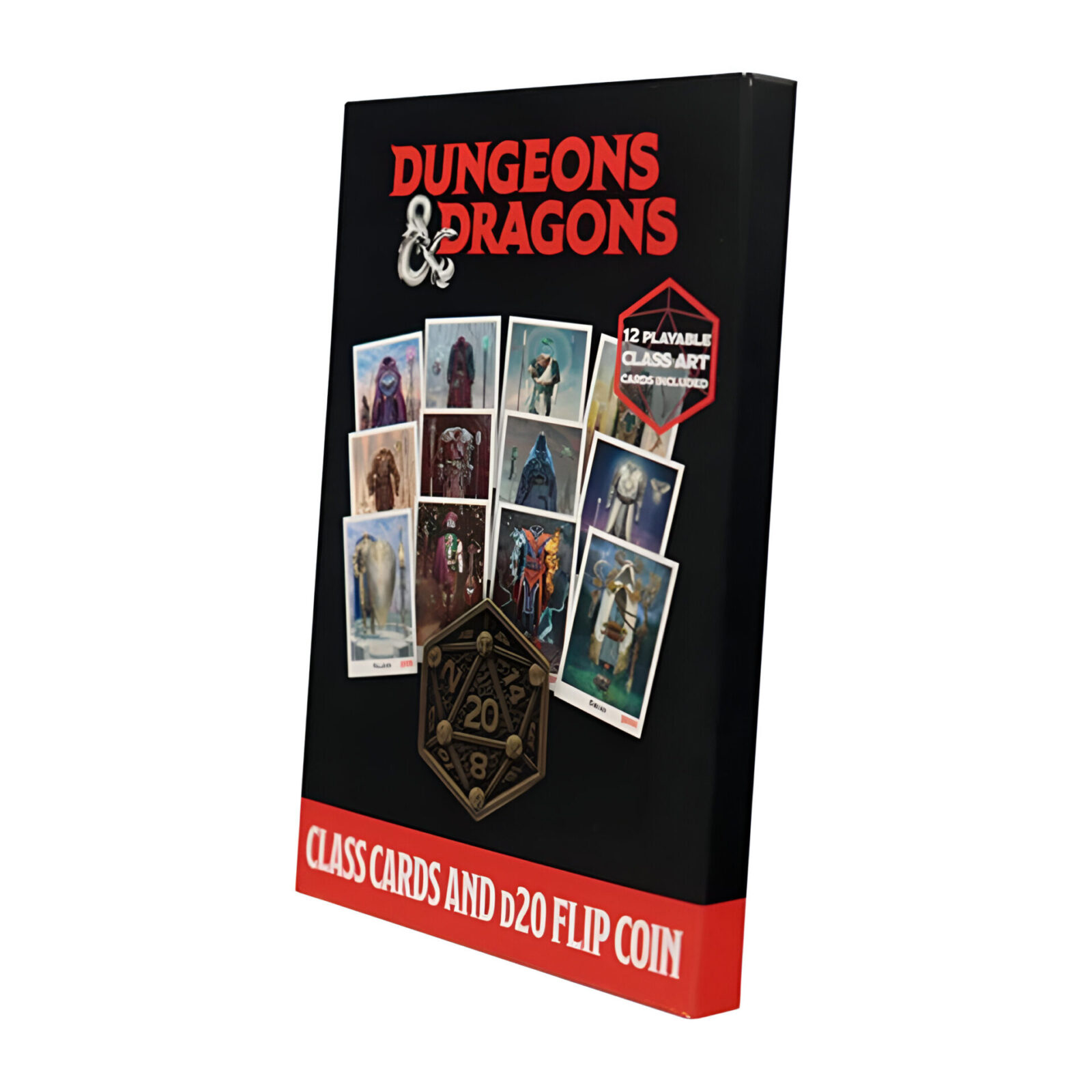 Dungeons & Dragons – Set of 12 Class Cards & Coin Set