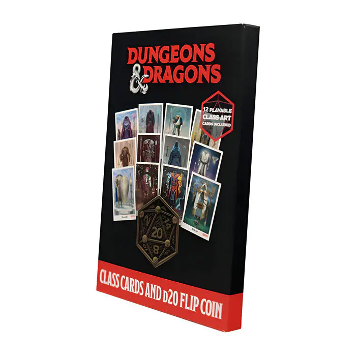 Dungeons & Dragons – Set of 12 Class Cards & Coin Set 3