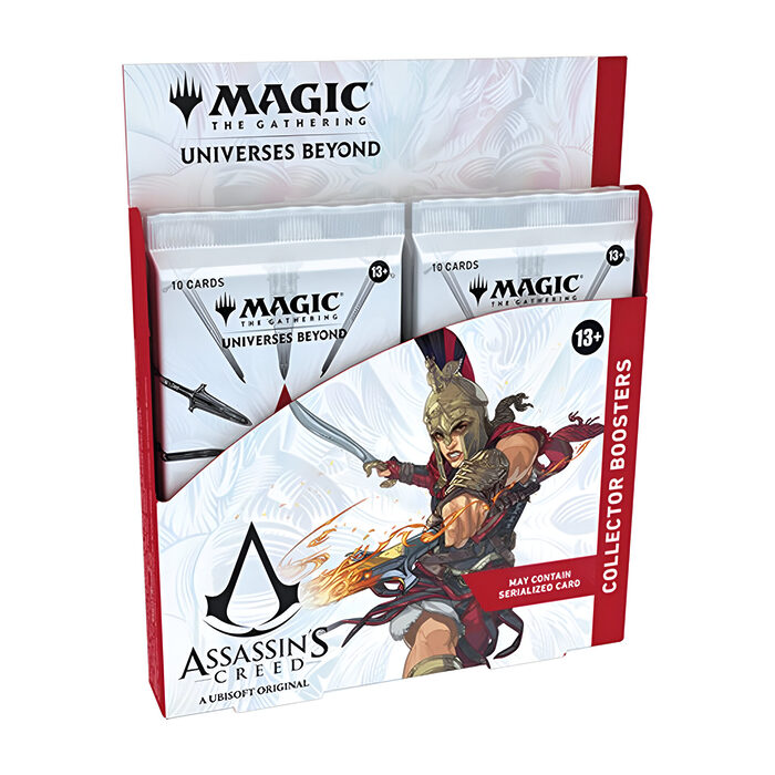 Magic: The Gathering – Universes Beyond: Assassins Creed Collector Booster (12 Packs)