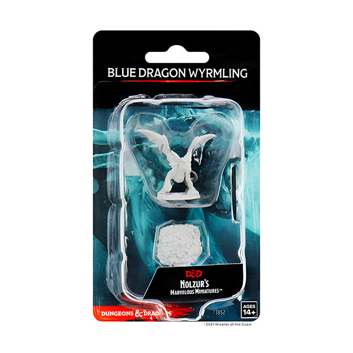 WizKids – D&D Nolzurs Marvelous Miniatures: Blue Dragon Wyrmling – Wave 10