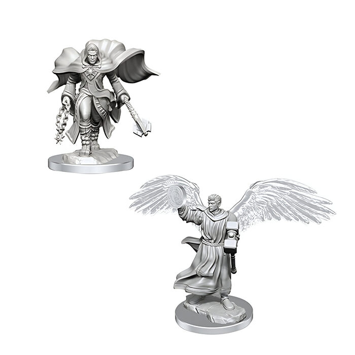 WizKids – D&D Nolzurs Marvelous Miniatures: Aasimar Cleric Male – Wave 20