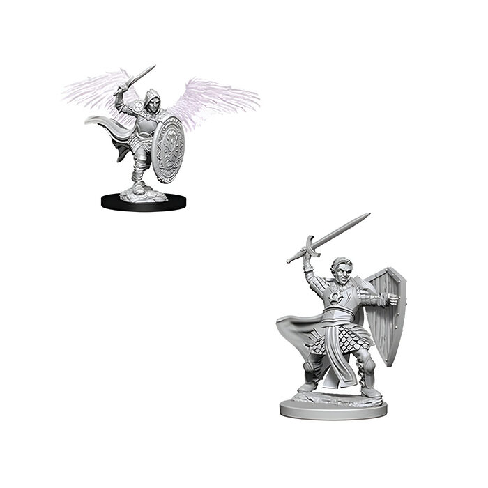 WizKids – D&D Nolzurs Marvelous Miniatures: Aasimar Male Paladin – Wave 5