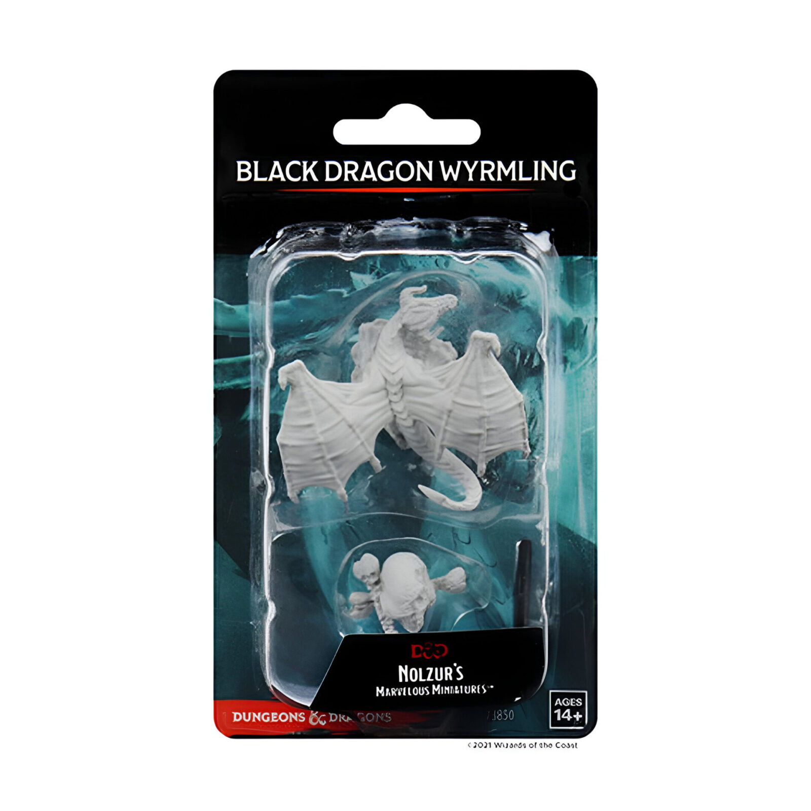 WizKids – D&D Nolzurs Marvelous Miniatures: Black Dragon Wyrmling – Wave 10