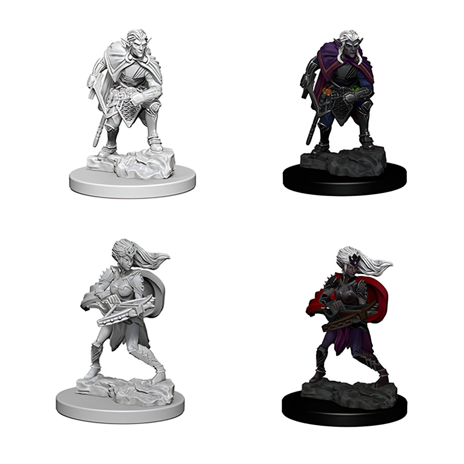 WizKids – D&D Nolzurs Marvelous Miniatures: Drow – Wave 4