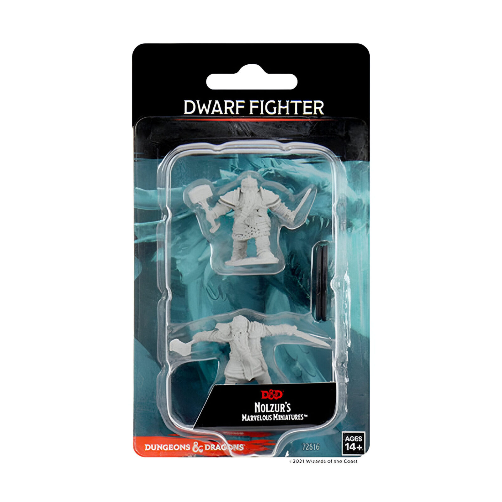 WizKids – D&D Nolzurs Marvelous Miniatures: Dwarf Male Fighter – Wave 1