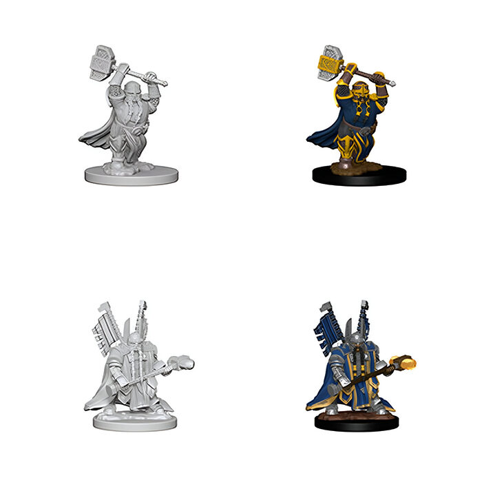 WizKids – D&D Nolzurs Marvelous Miniatures: Dwarf Male Paladin – Wave 4