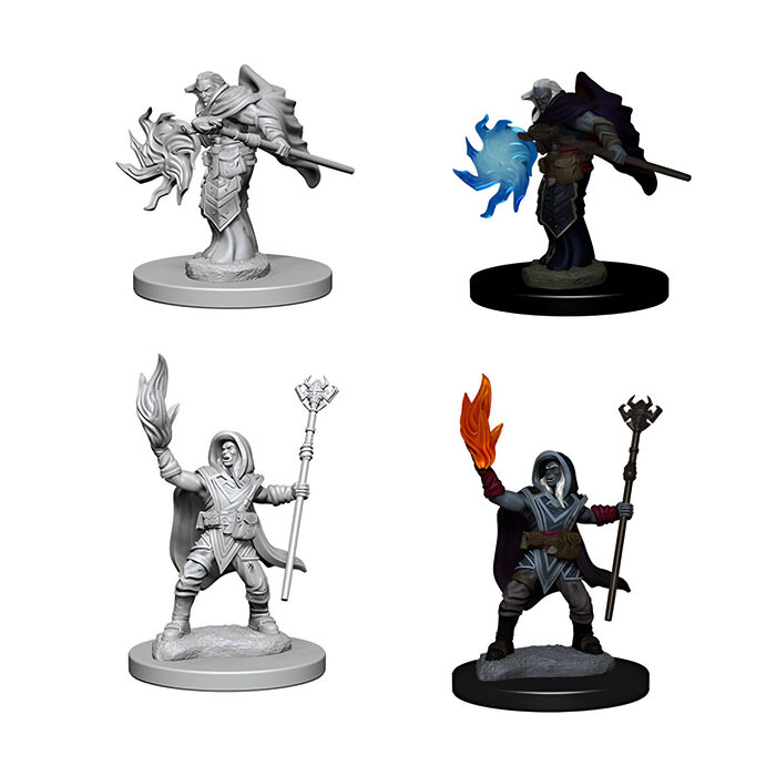 WizKids – D&D Nolzurs Marvelous Miniatures: Elf Male Wizard – Wave 2