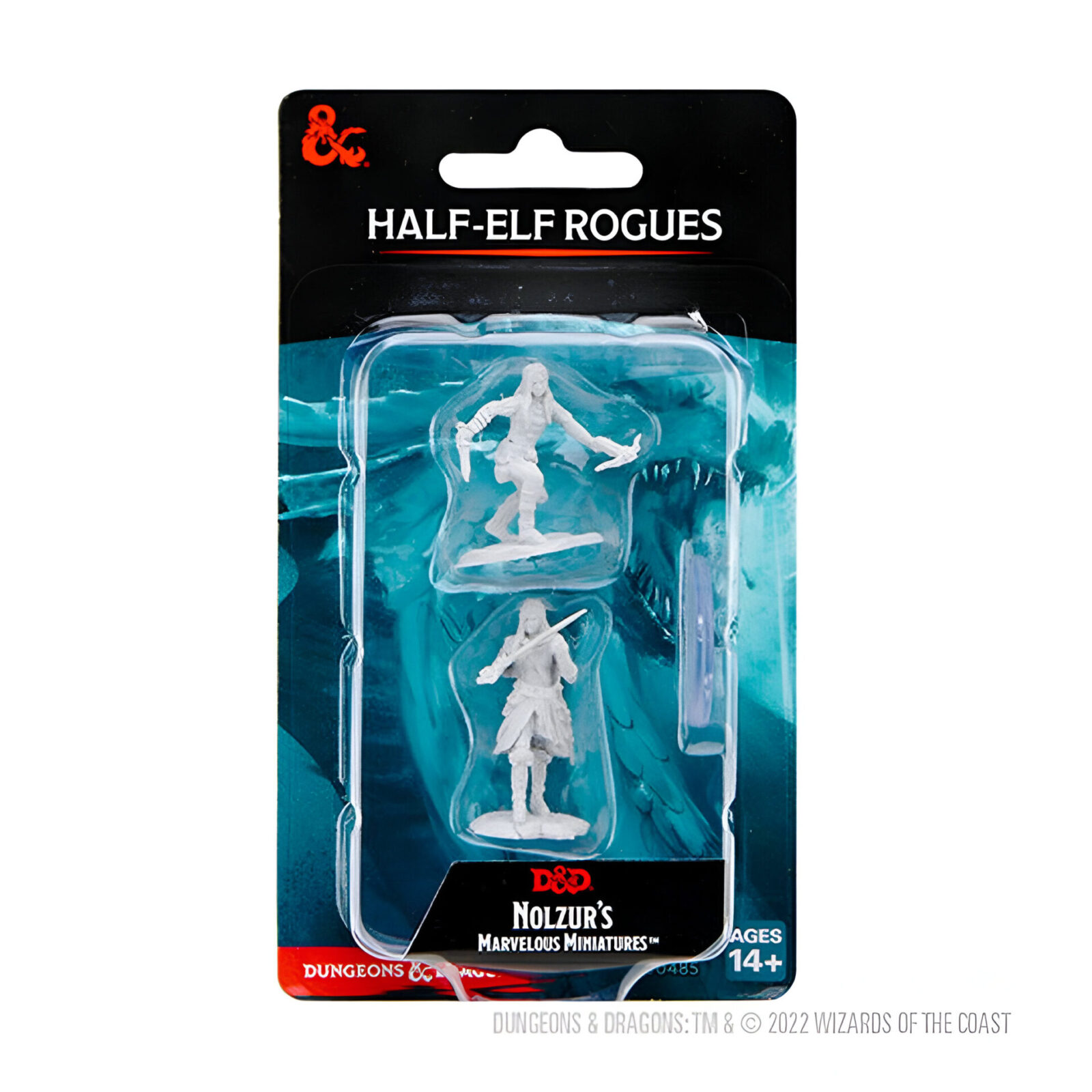 WizKids – D&D Nolzurs Marvelous Miniatures: Half-Elf Rogue Female – Wave 17