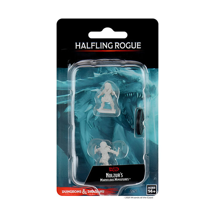 WizKids – D&D Nolzurs Marvelous Miniatures: Halfling Female Rogue Wave 1