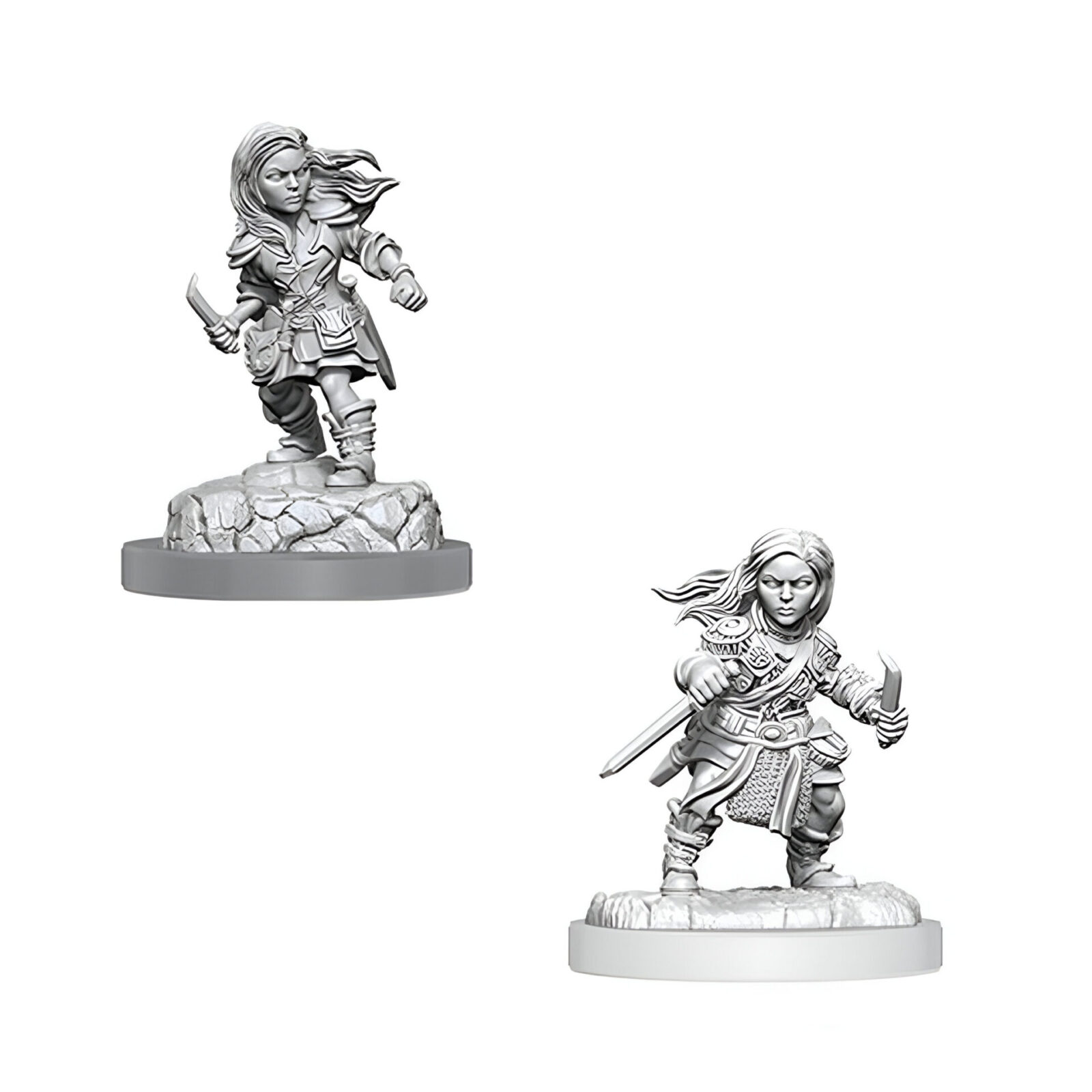 WizKids – D&D Nolzurs Marvelous Miniatures: Halfling Rogue Female – Wave 20