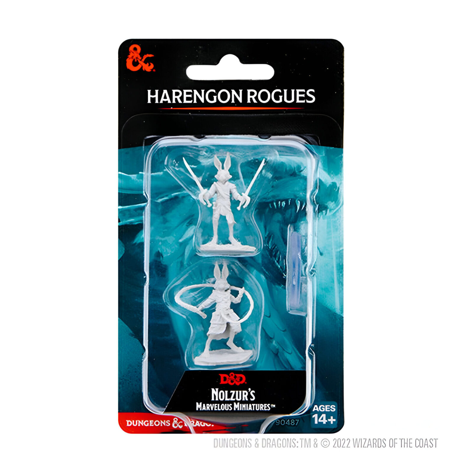 WizKids – D&D Nolzurs Marvelous Miniatures: Harengon Rogues – Wave 17