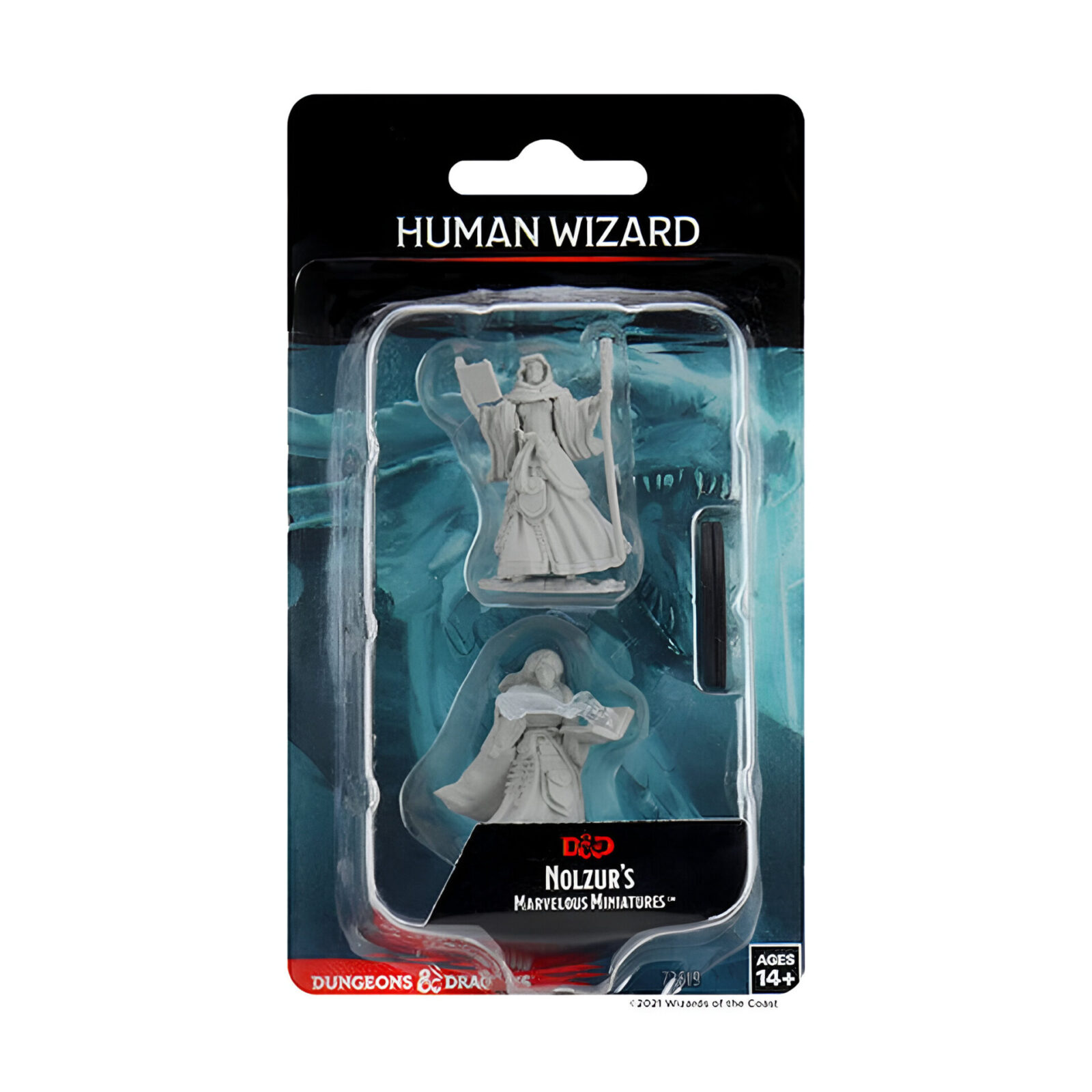 WizKids – D&D Nolzurs Marvelous Miniatures: Human Female Wizard – Wave 1