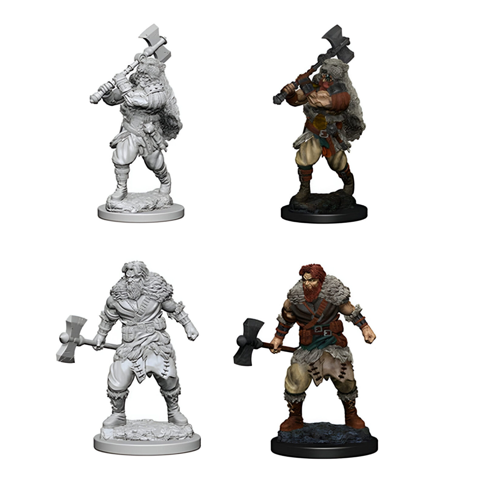 WizKids – D&D Nolzurs Marvelous Miniatures: Human Male Barbarian – Wave 1