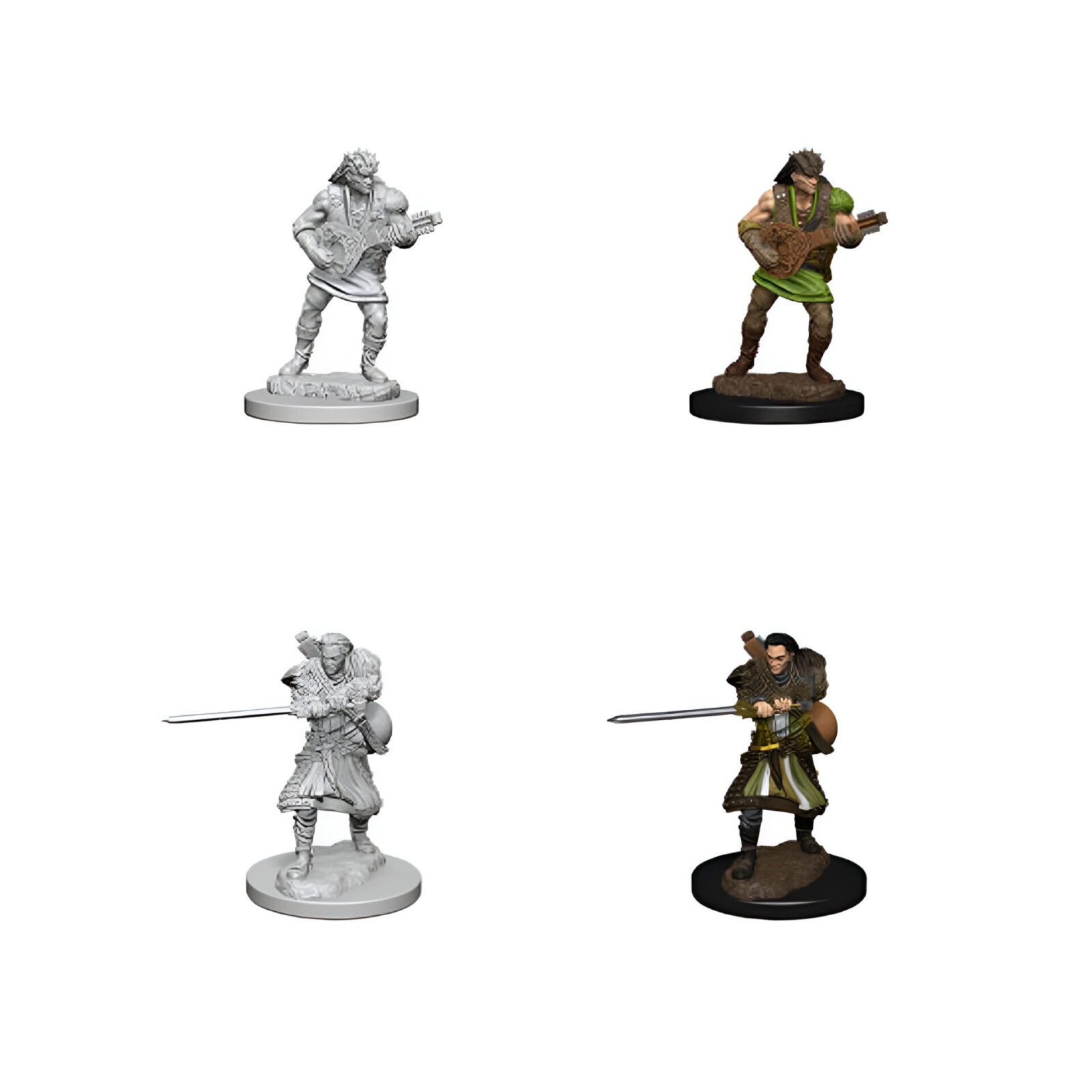 WizKids – D&D Nolzurs Marvelous Miniatures: Human Male Bard – Wave 4