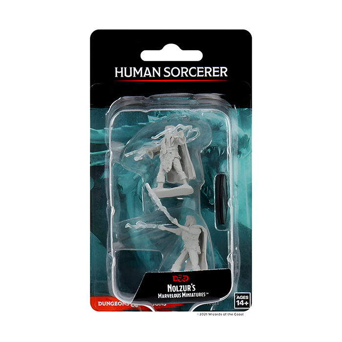 WizKids – D&D Nolzurs Marvelous Miniatures: Human Male Sorcerer – Wave 1