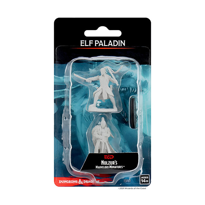 WizKids – D&D Nolzurs Marvelous Miniatures: Male Elf Paladin – Wave 9