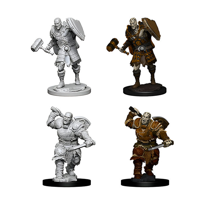 WizKids – D&D Nolzurs Marvelous Miniatures: Male Goliath Fighter – Wave 7